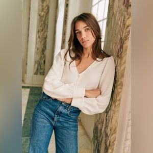 Ella shirt in ecru - Sezane